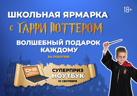 Школьная ярмарка с Гарри Поттером